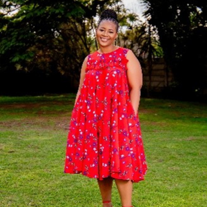 Red Floral Flare Red Floral Flare